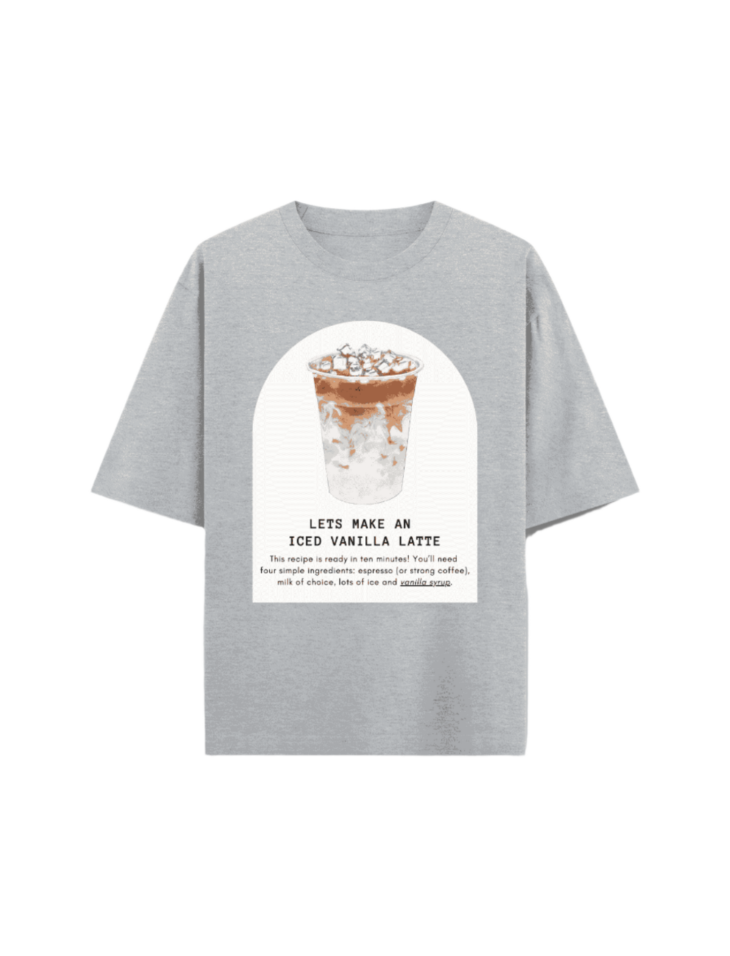 Iced Vanilla Latte