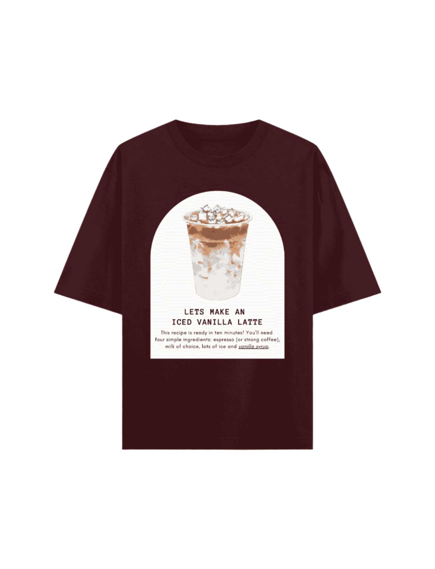 Iced Vanilla Latte